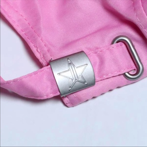 🧢Jeffree Star Cosmetics Pink Star Logo Dad Hat - Picture 3 of 4